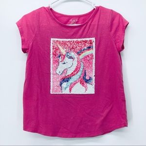 Place Youth Sequin Unicorn T-Shirt Size XL/14